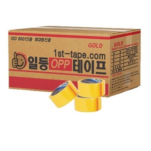 80m투명 중포장 박스테이프-1박스[50개]